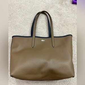 Authentic Lacoste reversible tote Bag